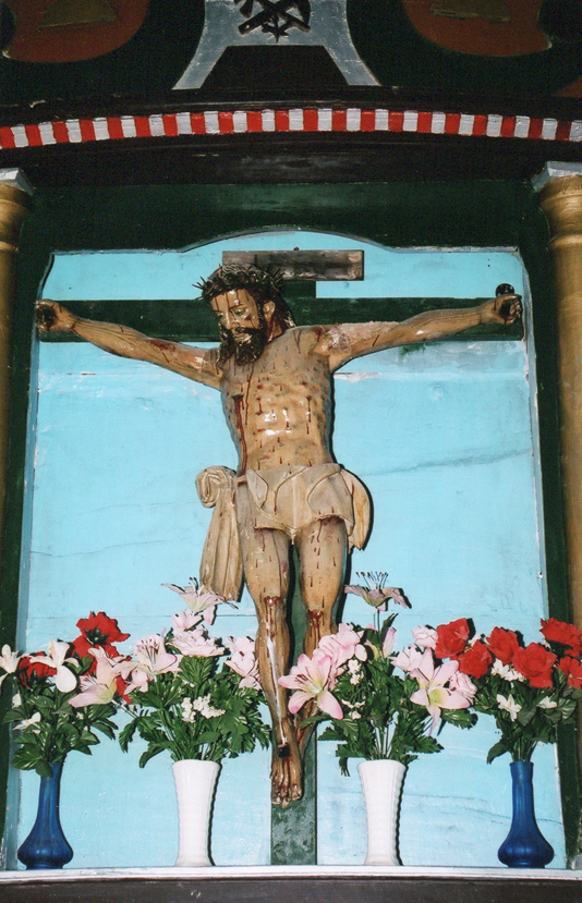 Cristo, iglesia de Santa María de Francos, Tineo
