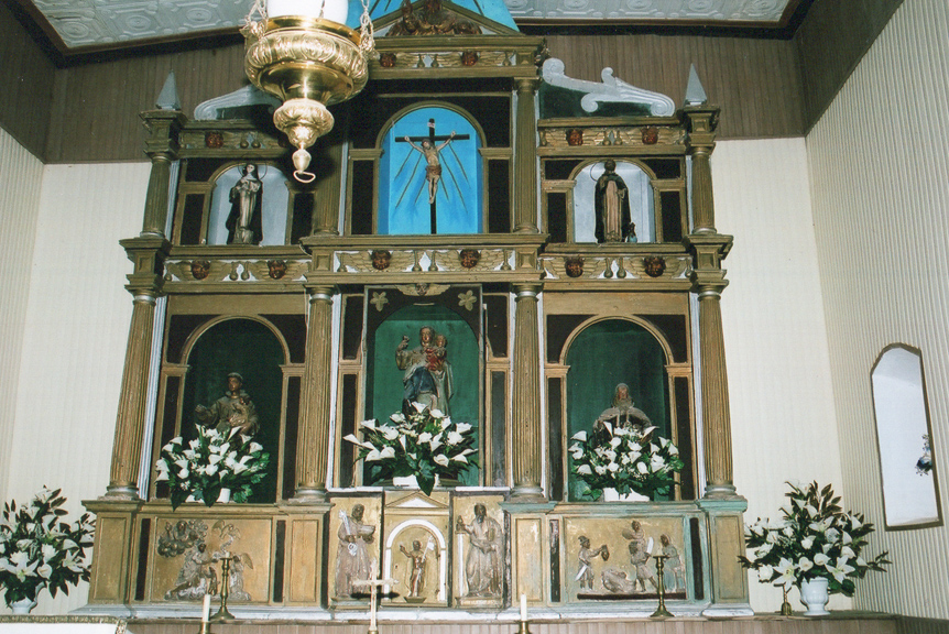 Retablo mayor de Santa María de Francos, Tineo