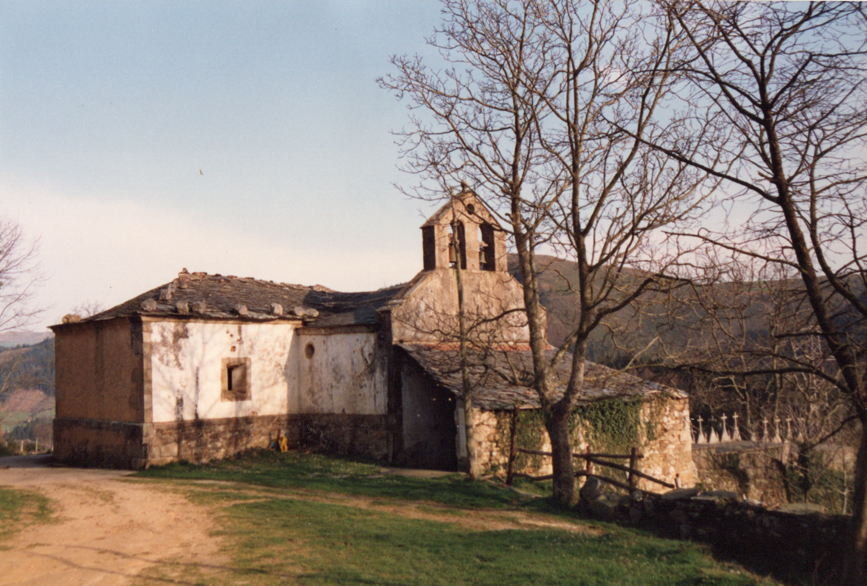 Tineo, Muñalén, iglesia, Santa María