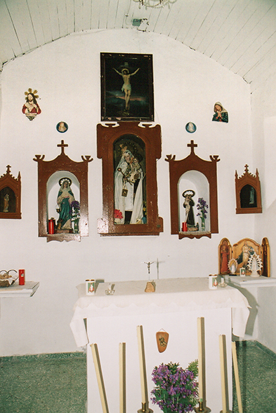 Tineo. Muñalén. Capilla de la Virgen del Carmen en Vega. 2005