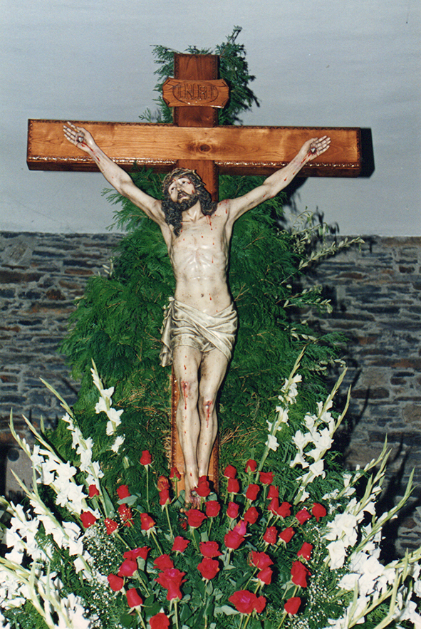 procesión, Jueves Santo, Cruces, Cristo, Luarca